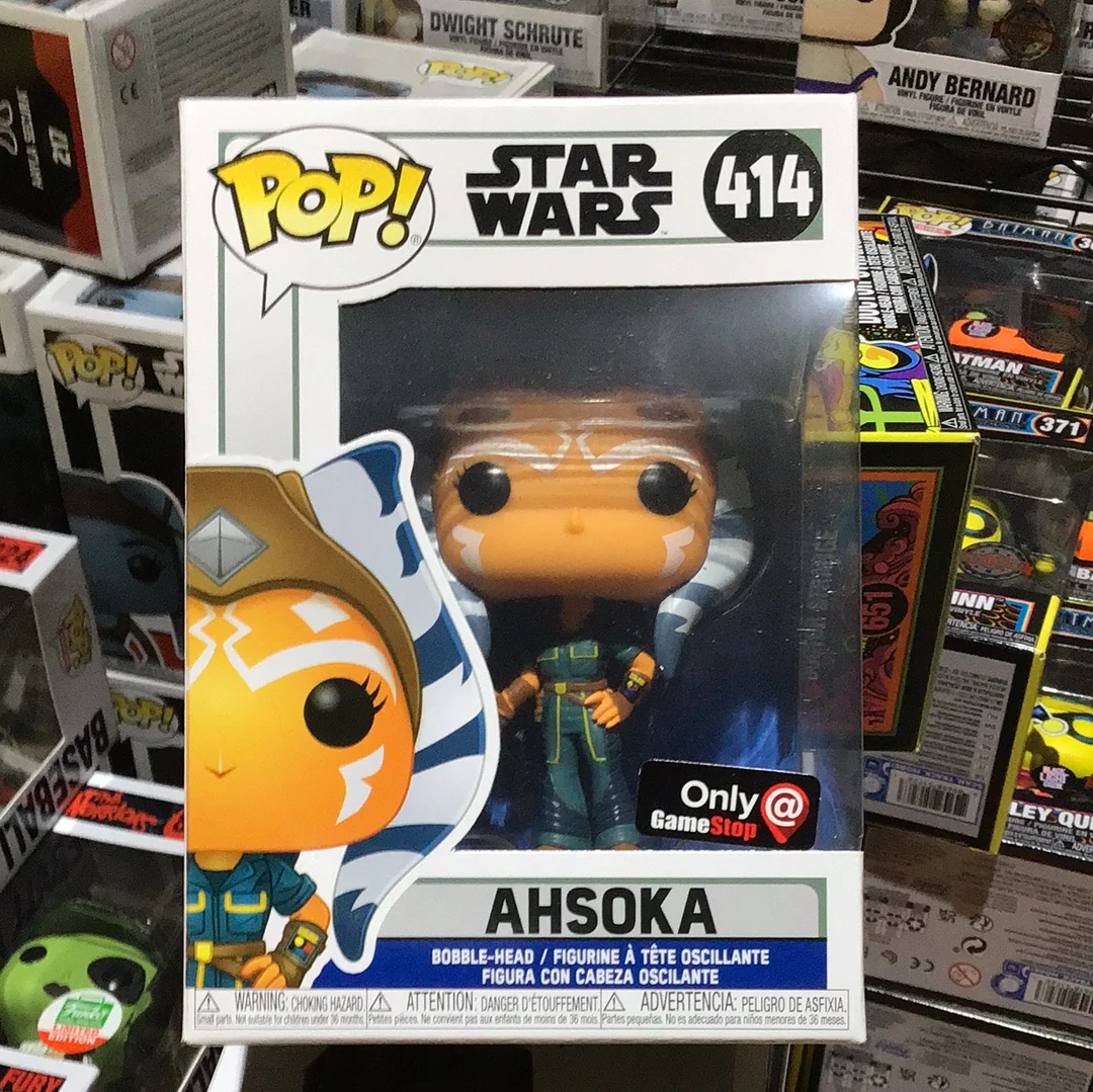 Funko Pop! Star Wars: Clone Wars- Ahsoka (GameStop) (SE) #414