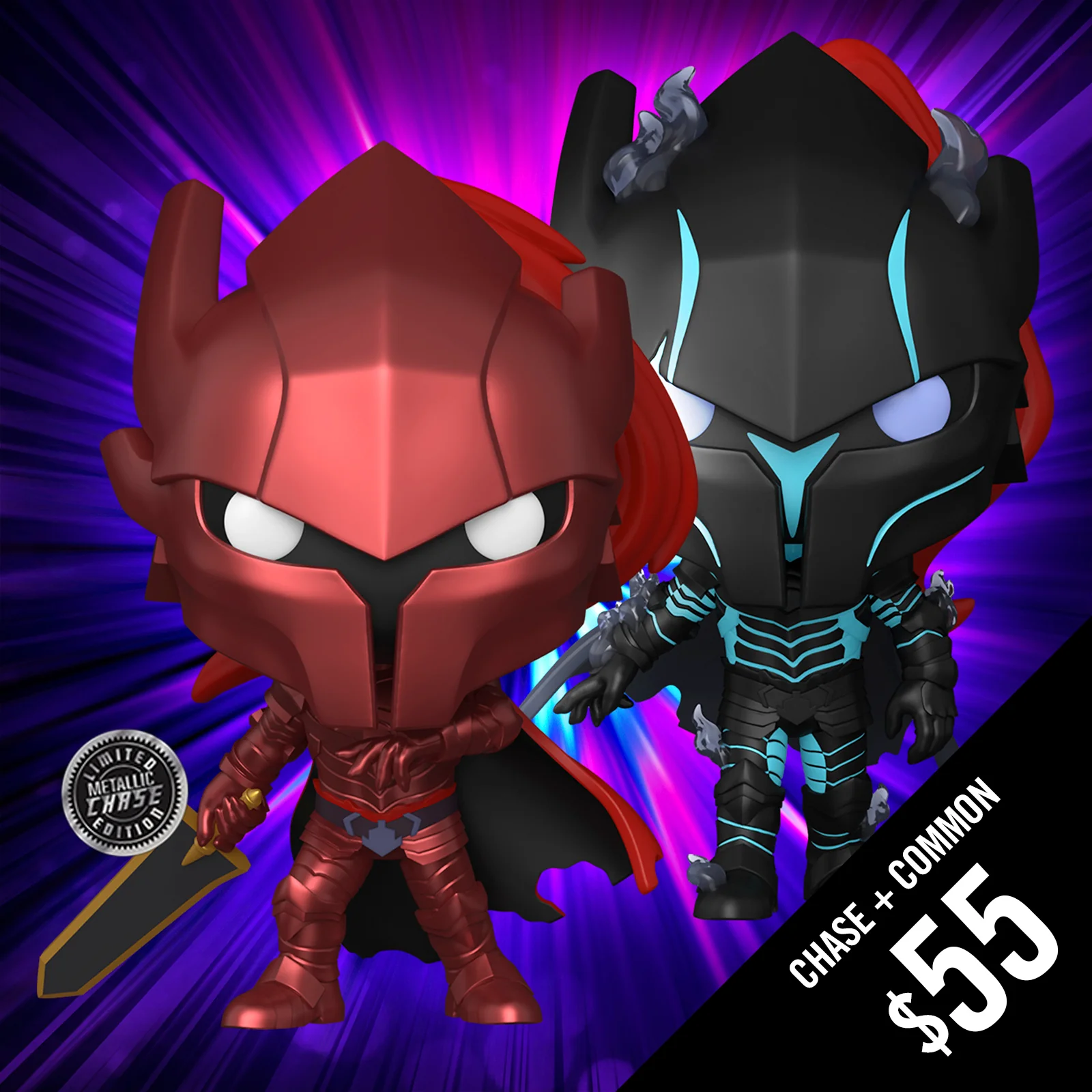 Funko Pop! Solo Leveling S1: Igris (Chase + Common)
