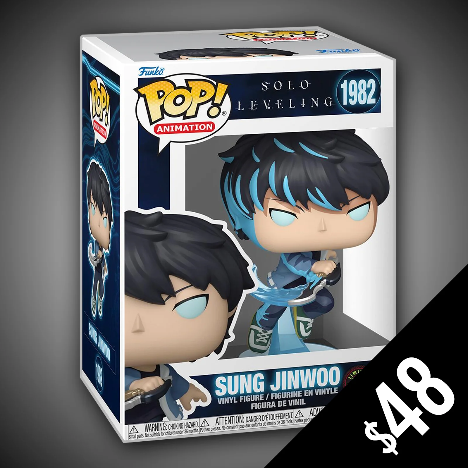 Funko Pop! Solo Leveling S1: Sung Jinwoo (CHASE)