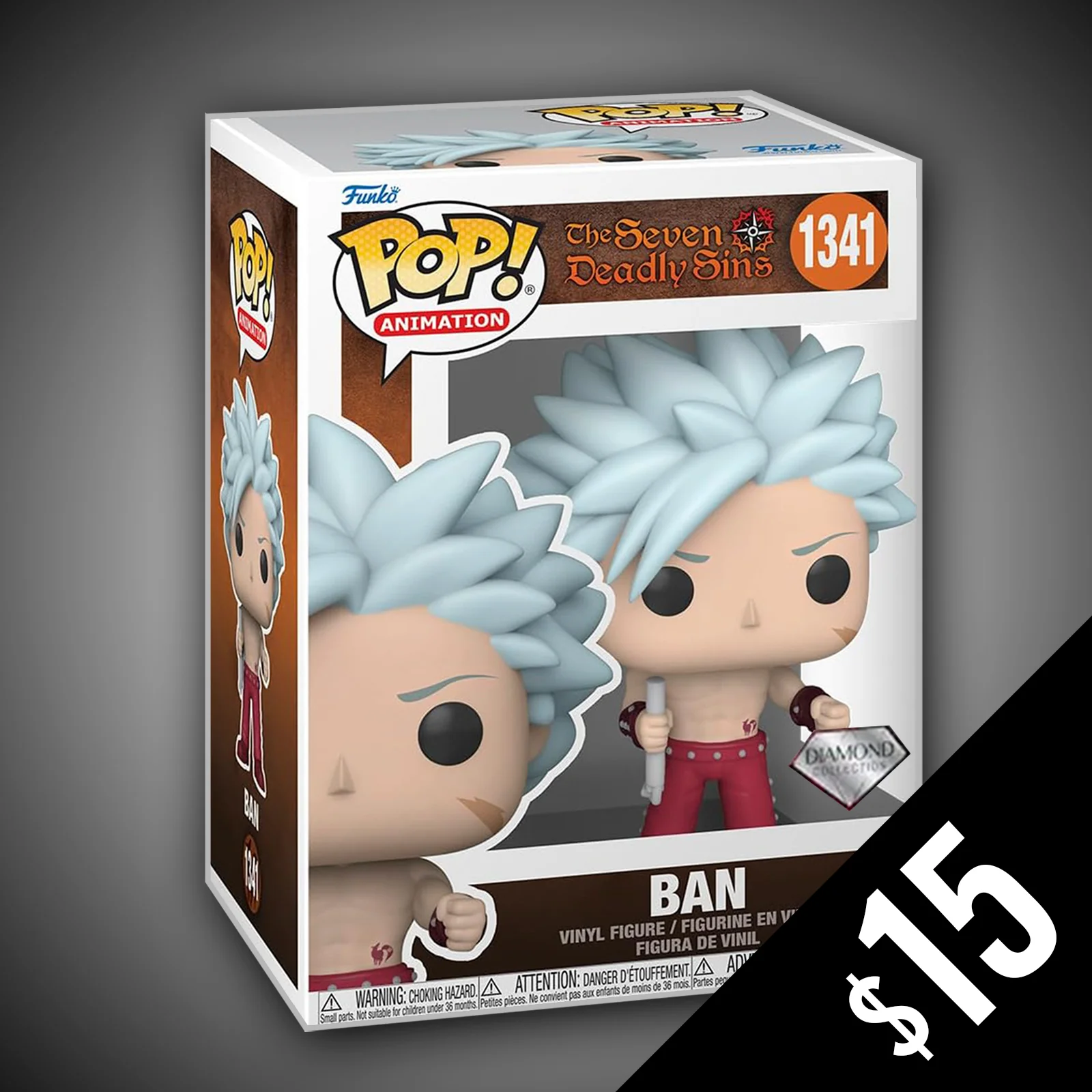 Funko Pop! The Seven Deadly Sins: Ban (Glitter) #1341