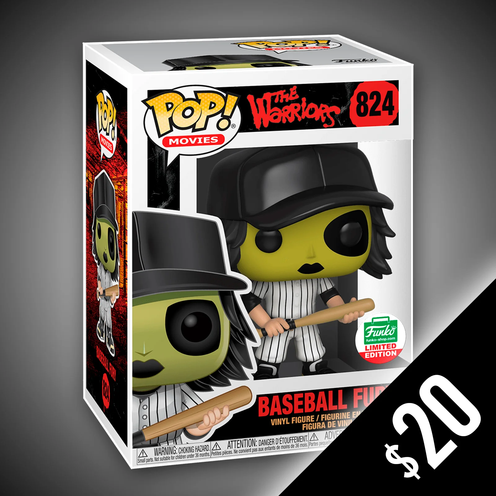 Funko Pop! The Warriors - Baseball Fury (Green) #824