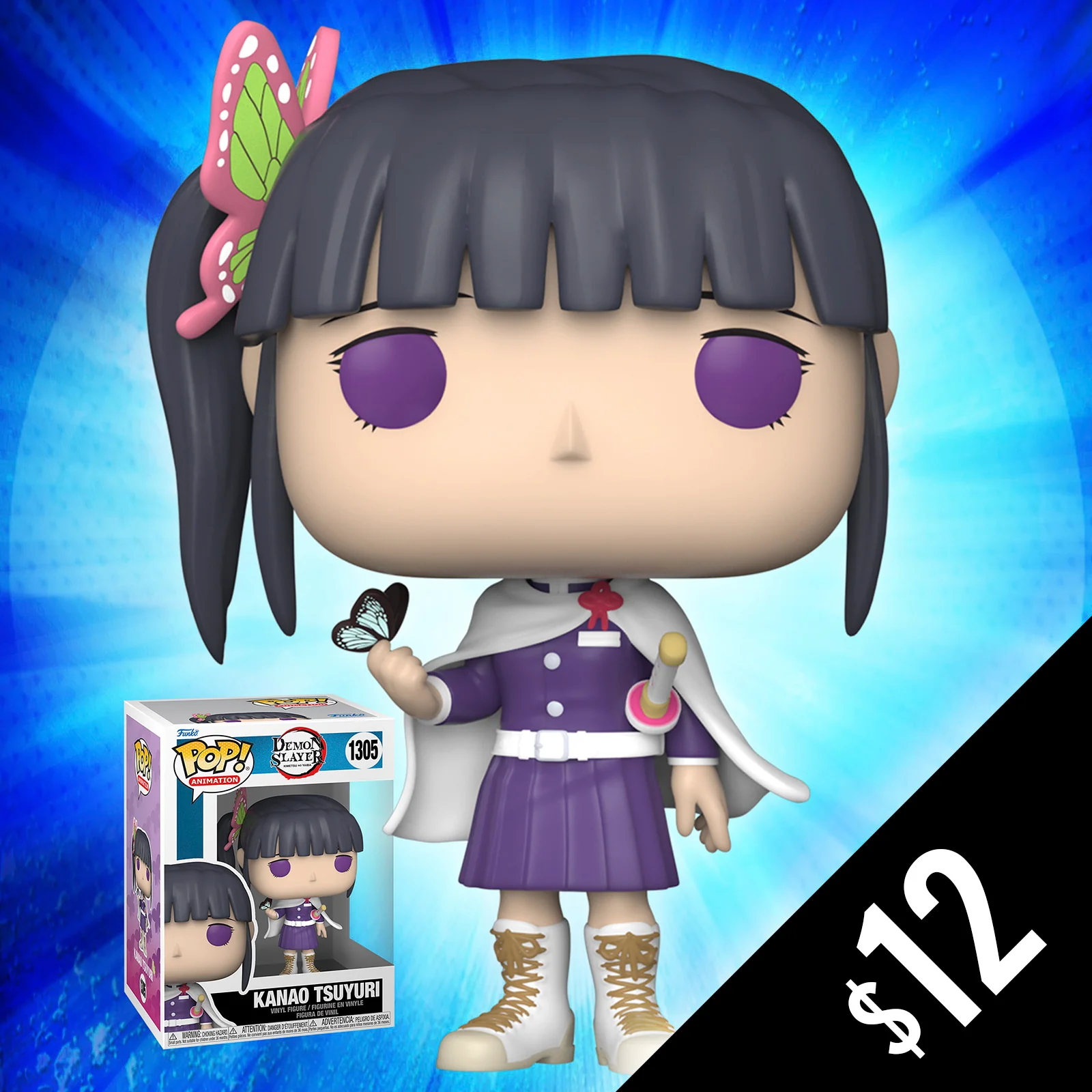 Pre-Order: Funko Pop! Demon Slayer: Kanao Tsuyuri #1305