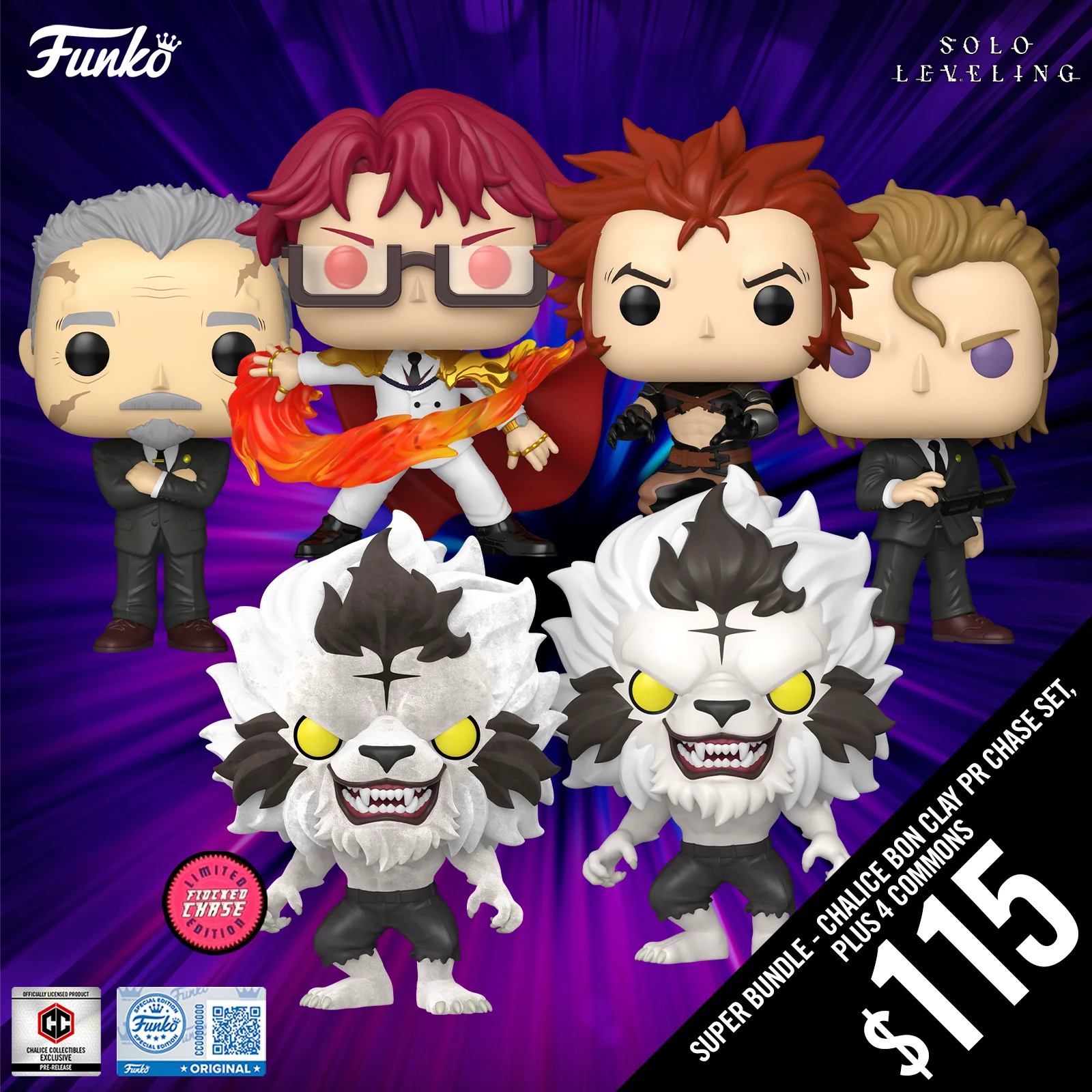 Pre-Order: Funko Pop! Solo Leveling S2: Super Bundle (6 Pops)
