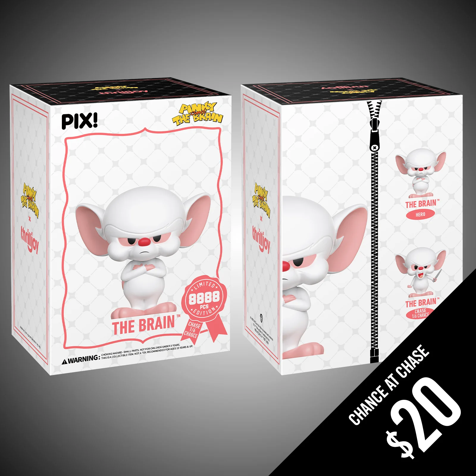 Thrilljoy PIX: Pinky and The Brain: The Brain (LE8888)