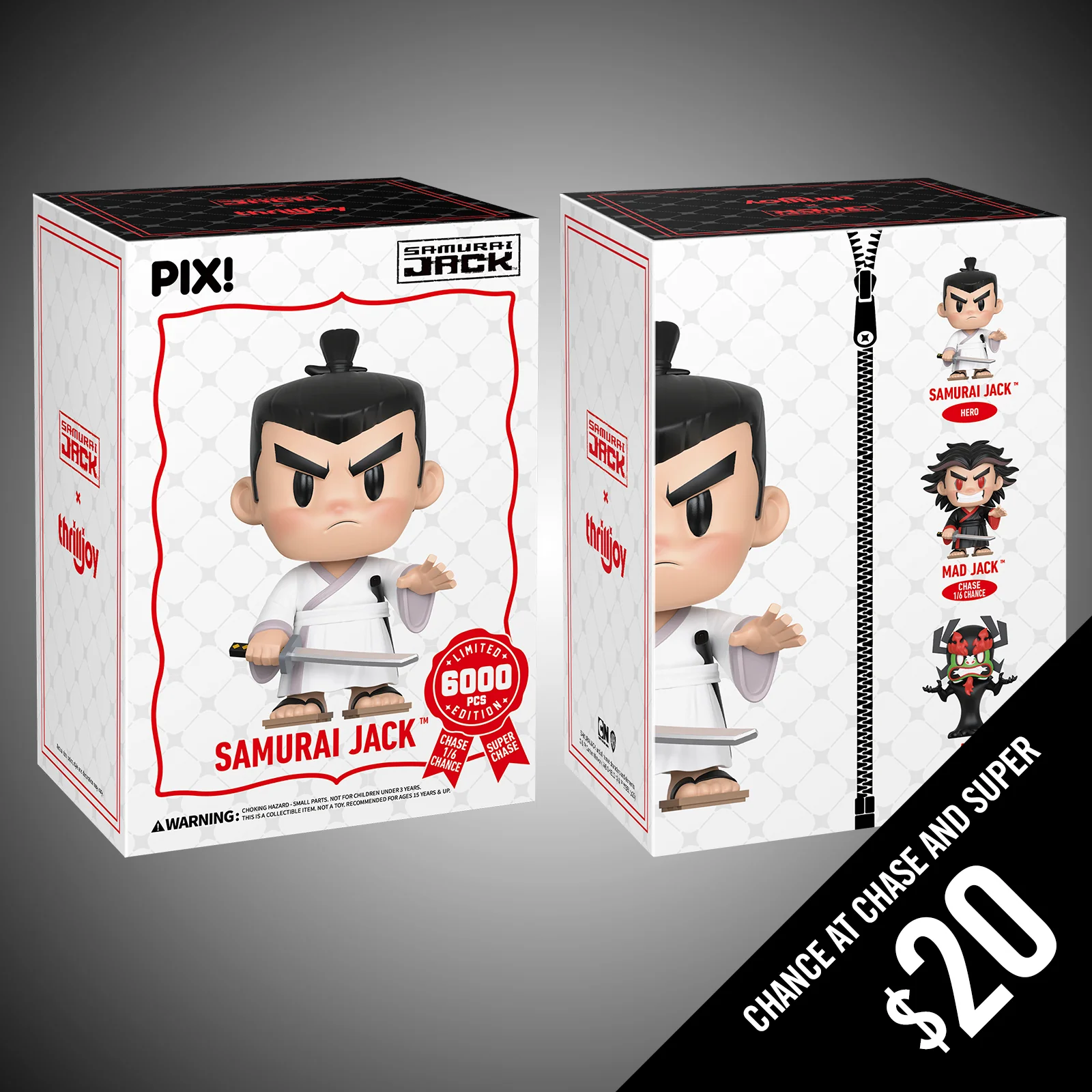 Thrilljoy PIX: Samurai Jack: Samurai Jack (LE6000)